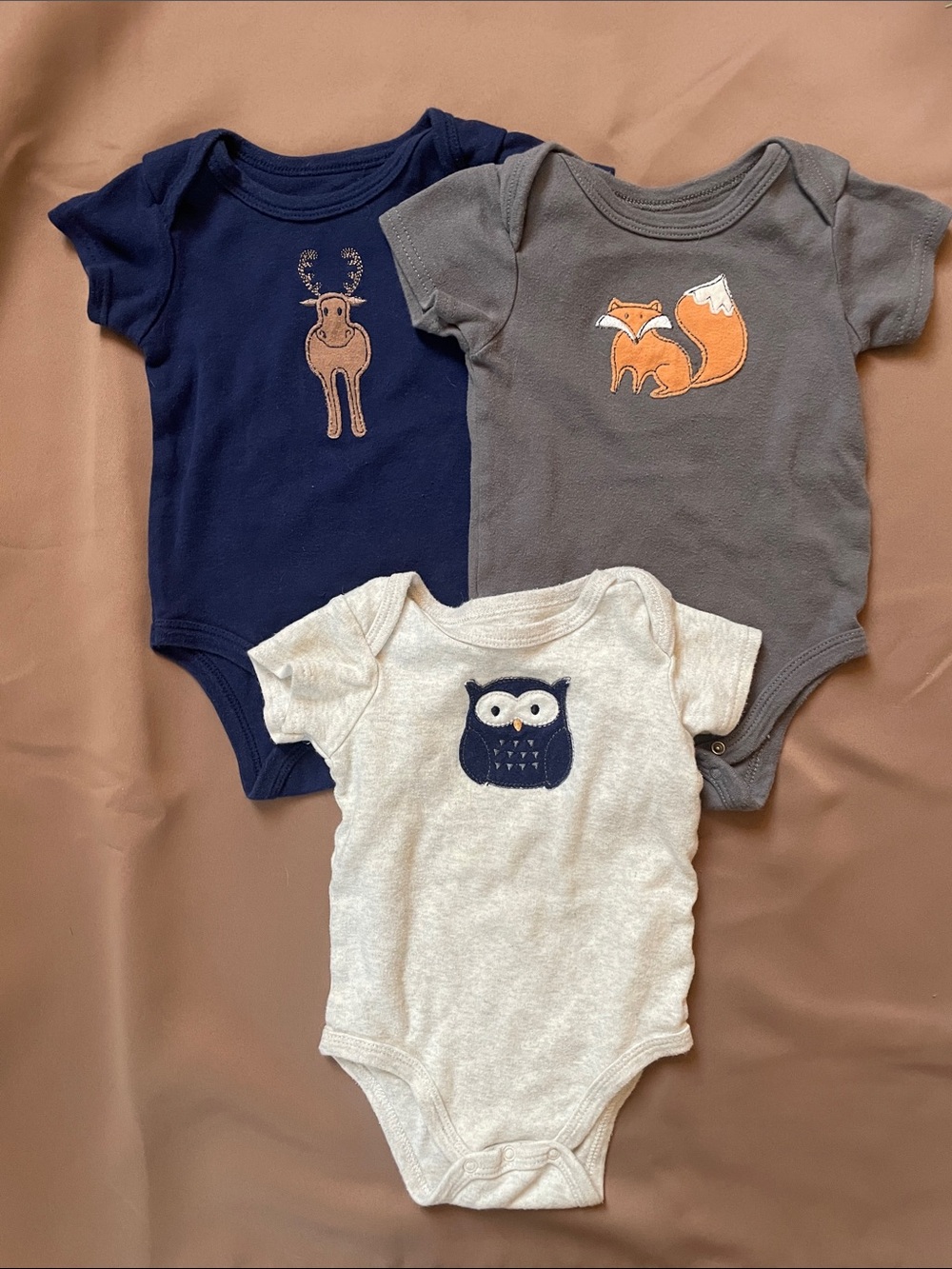 3 Hudson Baby 9-12 Mo bodysuits